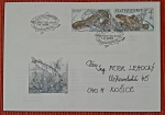 Tchecoslováquia 1998 - Peixes, envelope FDC com selo e carimbo comemorativo!