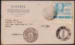 Brasil 1948 - Presidente Berres, envelope registrado com selo e carimbo comemorativo!