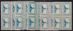 Brasil 1939 - Semana Aeronáutica, selo comemorativo em 5 quadras sem carimbo!