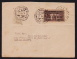 Brasil 1936 - Congresso de Numismática, envelope circulado com selo comemorativo isolado e carimbos comemorativos!