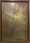 M. Roitman. Entalhe sobre metal. 60 x 40 cm. Medida total com a moldura: 69 x 40 cm