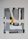 Eduardo Sued, Fragmentos, gravura, tiragem PA, 2010, 70x50cm, sem moldura, necessita de limpeza