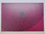 Kleber Ventura, Teia Pink, gravura, tiragem 22/30, 50x70cm, sem moldura