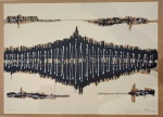 Sérgio Ferreira, Composição, gravura, tiragem 2/120, 48x66cm, sem moldura