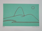 Carlos Furtado, Pão de Açúcar, gravura, 25x35cm, sem moldura