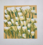 Olímpia Couto, Tulipas, gravura, tiragem PI, 35x35cm, sem moldura, necessita de pequena limpeza