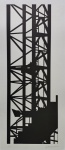 Kleber Ventura, Torre, gravura 14/70, 70x31cm, sem moldura
