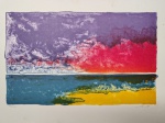 Stori, Paisagem, gravura, tiragem 89/100, 25x30cm, sem moldura, necessita de limpeza