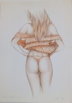 Eduardo Lima, Mel, gravura 15/100, 35x25cm, sem moldura, necessita de limpeza