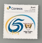 Brasil - Ano 2009 - Selo Personalizado Jubileu de Safira do Colegio Olivetano - RHM 20 UF'S