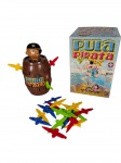 Estrela | Antigo jogo `Pula Pirata` da marca Estrela — clássico jogo infantil de grande apelo nostálgico. Marcas do tempo. -dim- 15x15x23cm.