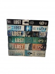 Coleção completa em DVD da série `Lost`, com as 6 temporadas.