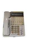 Panasonic | Telefone corporativo `Hybrid System` da marca Panasonic, com múltiplas linhas e display. -dim- 20x23x10cm.