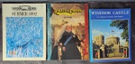 Lote com 3 encantadoras revistas inglesas antigas, preciosidades para colecionadores e apreciadores de cultura britânica. Marcas do tempo. -dim- 22x30cm (maior).