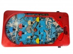 Antigo brinquedo Pinball `Troll Safari` — raridade da cultura pop vintage de grande apelo para apreciadores de brinquedos antigos. No estado. Marcas do tempo. -dim- 35x65cm.