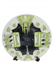 SPOLETO | Prato decorativo promocional coleção de Brenda Bosato 2023. -dim- 24cm D.