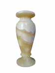 Vaso em alabastro. -dim- 16cm A.