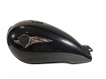 Tanque combustível HaoJue Chopper Road 150cc com emblemas originais. -dim- 30x50x25cm.