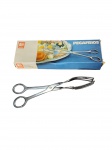 Antigo pegador para frios produzido em metal prateado. Acompanha caixa original. -dim- 21cm de comprimento.