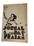 Lote composto por 1 edição do Jornal da Praia, Salvador, 1978. -dim- 23x34cm.