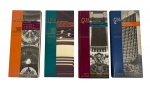 Coleção Guia da arquitetura com 4 volumes , Centro de arquitetura e urbanismo do Rio de Janeiro ,  Art Deco no Rio de Janeiro , Eclética no Rio de Janeiro e Moderna no Rio de Janeiro