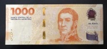 Cédula Estrangeira, ARGENTINA, Valor 1000 Pesos, Período 2022/2024, MBC/Soberba.