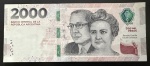 Cédula Estrangeira, ARGENTINA, Valor 2000 Pesos, Período 2022/2024, MBC/Soberba.