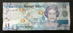 Cédula Estrangeira, ILHAS CAYMAN, Valor Dollar, Data 2010, Soberba.