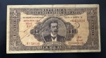 Cédula Brasileira, República, Valor Hum Mil Reis, 13ª Estampa, Período de Circulação 1930/1950, Muito Bem Conservada.