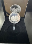 Moeda Brasileira, Comemorativa OURO PRETO - Série Patrimônio da Humanidade UNESCO, Valor 5 Reais, Ano 2010, Prata, Peso 27 g, Diâmetro 40 mm, no Estojo Original com Certificado, Proof - Flor de Cunho.