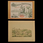 FRANZ HEINRICH CARLS. Álbum de Pernambuco e seus Arrabaldes. Cidade da Escada, tirada do Sitio Atalaya. Obra litográfica criada pelo artista alemão Franz Heinrich (Francisco Henrique) Carls e publicada em Recife por volta de 1878. Rua Marques de Olinda, 36, Pernambuco. 33 x 43 cm. Procedência Leonel Barros, SP.
