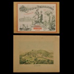FRANZ HEINRICH CARLS. Álbum de Pernambuco e seus Arrabaldes. Apipucos. Obra litográfica criada pelo artista alemão Franz Heinrich (Francisco Henrique) Carls e publicada em Recife por volta de 1878. Rua Marques de Olinda, 36, Pernambuco. 33 x 43 cm. Procedência Leonel Barros, SP.
