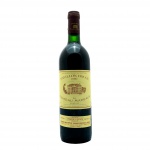 Vinho tinto francês Pavillon Rouge du Château Margaux da safra de 1989. Aclamado "segundo vinho" da lendária vinícola Château Margaux classificado como Premier Grand Cru Classé em Bordeaux.