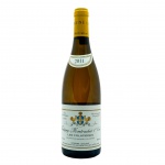 Vinho branco seco francês Domaine Leflaive Puligny-Montrachet, da safra de 2011. Classificado como 1er Cru do vinhedo Les Folatières. Elaborado 100% com a uva Chardonnay.