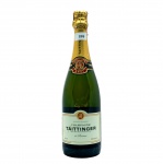Espumante francês Champagne Taittinger Brut Réserve renomado e elaborado pela Maison Taittinger, Reims.