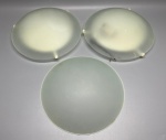 DIVERSOS - Lote de 2 luminárias de teto. Não testadas e sem garantia.