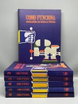 LIVROS - Coleção de livros "Como Funciona", contendo 6 volimes. Enciclopédia de Ciências e Técnica.