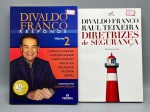LIVROS - Lote de 2 livros, sendo: Diretrizes de Segurança por Divaldo Franco e Raul Teixeira e Divaldo Franco Responde. Volume 2.