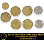 CONJUNTO DE MOEDAS, PROCEDÊNCIA FRANÇA, COMPOSTO OITO UNIDADES, SENDO: 10 CENTIMES, ANO 1967; 20 CENTIMES, ANO 1963; 20 CENTIMES, ANO 1964; 20 CENTIMES, ANO 1970; 20 CENTIMES, ANO 1973; 20 CENTIMES, ANO 1974; 1/2 FRANCO, ANO 1969 E 1/2 FRANCO, ANO 1972. APRESENTAM MARCAS DO TEMPO, USO, DESGASTES E/OU IMPERFEIÇÕES COMPATÍVEIS COM SUA UTILIZAÇÃO E ESTADO DE CONSERVAÇÃO, CONFORME FOTOS EXTRAS. ESCLAREÇA TODAS AS DÚVIDAS ANTES DE EFETUAR SEU LANCE, QUE SERÁ CONSIDERADO IRREVOGÁVEL E IRRETRATÁVEL. CONSULTE PREVIAMENTE OS TERMOS E CONDIÇÕES DISPONÍVEIS NO SITE. CONTATO VIA TELEFONE OU WHATSAPP: (21) 98264-3000.