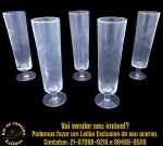 CONJUNTO DE TAÇAS PARA CHAMPANHE, TIPO FLÛTE, EXECUTADAS EM VIDRO TRANSPARENTE, BOJO ALTO E ESTREITO COM DELICADO TRABALHO JATEADO EM FORMATO DE RAMOS E FOLHAS, HASTE DELGADA SOBRE BASE CIRCULAR, COMPOSTO POR SEIS PEÇAS, MEDINDO 16,5 X 5 CM CADA. APRESENTAM MARCAS DO TEMPO, USO, DESGASTES E/OU IMPERFEIÇÕES COMPATÍVEIS COM SUA UTILIZAÇÃO E ESTADO DE CONSERVAÇÃO, CONFORME FOTOS EXTRAS. ESCLAREÇA TODAS AS DÚVIDAS ANTES DE EFETUAR SEU LANCE, QUE SERÁ CONSIDERADO IRREVOGÁVEL E IRRETRATÁVEL. CONSULTE PREVIAMENTE OS TERMOS E CONDIÇÕES DISPONÍVEIS NO SITE. CONTATO VIA TELEFONE OU WHATSAPP: (21) 98264-3000. 