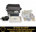 PHILIPS RESPIRONICS - APARELHO PARA TERAPIA RESPIRATÓRIA CPAP, LINHA SYSTEM ONE60 SERIES, SÉRIE REMSTAR A-FLEX, DESENVOLVIDO PARA TRATAMENTO DA APNEIA OBSTRUTIVA DO SONO POR MEIO DE PRESSÃO POSITIVA CONTÍNUA NAS VIAS AÉREAS, ACOMPANHADO DE CASE, MANUAL DE INSTRUÇÃO, FONTE DE ALIMENTAÇÃO DE 60W E ACESSÓRIOS DIVERSOS. NÃO FORAM TESTADOS ESTADO DE FUNCIONAMENTO, INTEGRIDADE E/OU FUNCIONALIDADES DOS ITENS. TRATA-SE DE EQUIPAMENTO ELETROELETRÔNICO USADO, SENDO QUE EVENTUAIS TESTES E VERIFICAÇÕES REALIZADOS DURANTE A CATALOGAÇÃO REFLETEM APENAS AS CONDIÇÕES OBSERVADAS NAQUELE MOMENTO, CONFORME FOTOS EXTRAS. TODAVIA, EM RAZÃO DE MANUSEIO, TRANSPORTE, ARMAZENAMENTO, NÃO OFERECEMOS QUALQUER TIPO DE GARANTIA DE FUNCIONAMENTO, DEVENDO O ARREMATANTE CONSIDERAR TAIS CONDIÇÕES PREVIAMENTE À ARREMATAÇÃO. ESCLAREÇA TODAS AS DÚVIDAS ANTES DE EFETUAR SEU LANCE, QUE SERÁ CONSIDERADO IRREVOGÁVEL E IRRETRATÁVEL. CONSULTE PREVIAMENTE OS TERMOS E CONDIÇÕES DISPONÍVEIS NO SITE. CONTATO (21) 98264-3000.