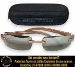 ÓCULOS DE SOL, MADE IN ITALY, MODELO 659-S, COR 618, APRESENTANDO ARMAÇÃO SEM ARO, DITA RIMLESS EM ACABAMENTO METÁLICO, COR BRONZE,  LENTES ESCURAS LEVEMENTE ESPELHADA, HASTES ANATÔMICAS, ACOMPANHADO DE CASE RÍGIDO EM TECIDO, MEDIO 61 X 17 X 130 MM. TRATA-SE DE PEÇA SEMINOVA, PODENDO APRESENTAR SINAIS DE USO, MARCAS DO TEMPO, DESGASTES NATURAIS, PEQUENAS IMPERFEIÇÕES, RESTAUROS, REPAROS E/OU OUTRAS CARACTERÍSTICAS PRÓPRIAS DE SUA NATUREZA, USO E ESTADO DE CONSERVAÇÃO, NÃO SENDO TAIS ASPECTOS, POR SI SÓ, MOTIVO PARA DESCLASSIFICAÇÃO, CANCELAMENTO OU QUESTIONAMENTOS POSTERIORES, DEVENDO O ARREMATANTE CONSIDERAR TAIS CONDIÇÕES PREVIAMENTE À OFERTA E ARREMATAÇÃO. ESCLAREÇA TODAS AS DÚVIDAS ANTES DE EFETUAR SEU LANCE, QUE SERÁ CONSIDERADO IRREVOGÁVEL E IRRETRATÁVEL. CONSULTE PREVIAMENTE OS TERMOS E CONDIÇÕES DISPONÍVEIS NO SITE. CONTATO (21) 98264-3000.
