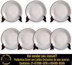 RENNER - CONJUNTO, PARTE DE SERVIÇO DE JANTAR, LINHA MÉDAILLON, EXECUTADO EM PORCELANA ESMALTADA E VITRIFICADA, ACABAMENTO COM FILETE EM VIBRANTE DOURADO NA BORDA COMPOSTO POR SETE PRATOS SOBREMESAS, MEDINDO 18 CM CADA. APRESENTAM MARCAS DO TEMPO, USO, DESGASTES E/OU IMPERFEIÇÕES COMPATÍVEIS COM SUA UTILIZAÇÃO E ESTADO DE CONSERVAÇÃO, CONFORME FOTOS EXTRAS. ESCLAREÇA TODAS AS DÚVIDAS ANTES DE EFETUAR SEU LANCE, QUE SERÁ CONSIDERADO IRREVOGÁVEL E IRRETRATÁVEL. CONSULTE PREVIAMENTE OS TERMOS E CONDIÇÕES DISPONÍVEIS NO SITE. CONTATO VIA TELEFONE OU WHATSAPP: (21) 98264-3000. TEMOS OUTRAS PEÇAS DESTE MESMO MODELO NOS LOTES Nº 150 E 309.