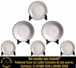 RENNER - CONJUNTO, PARTE DE SERVIÇO DE JANTAR, LINHA MÉDAILLON, EXECUTADO EM PORCELANA ESMALTADA E VITRIFICADA, ACABAMENTO COM FILETE EM VIBRANTE DOURADO NA BORDA COMPOSTO POR SEIS PEÇAS, SENDO: DOIS PARA MASSAS E/OU CALDOS, MEDINDO 22 CM CADA; UM PARA SOBREMESAS, MEDINDO 19 CM E TRÊS PARA ENTRADAS E/OU BOLOS, MEDINDO 17 CM CADA. APRESENTAM MARCAS DO TEMPO, USO, DESGASTES E/OU IMPERFEIÇÕES COMPATÍVEIS COM SUA UTILIZAÇÃO E ESTADO DE CONSERVAÇÃO, CONFORME FOTOS EXTRAS. ESCLAREÇA TODAS AS DÚVIDAS ANTES DE EFETUAR SEU LANCE, QUE SERÁ CONSIDERADO IRREVOGÁVEL E IRRETRATÁVEL. CONSULTE PREVIAMENTE OS TERMOS E CONDIÇÕES DISPONÍVEIS NO SITE. CONTATO VIA TELEFONE OU WHATSAPP: (21) 98264-3000. TEMOS OUTRAS PEÇAS DESTE MESMO MODELO NOS LOTES Nº 309 E 365.