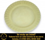 COLOREX BY SANA MARINA - PRATO PARA SERVIÇO DE SOBREMESAS EXECUTADO EM VIDRO OPALINADO, COM ACABAMENTO LISO E BORDA RECORTADA EM GOMOS REGULARES, MEDINDO 30 CM. APRESENTA MARCAS DO TEMPO, USO, DESGASTES E/OU IMPERFEIÇÕES COMPATÍVEIS COM SUA UTILIZAÇÃO E ESTADO DE CONSERVAÇÃO, CONFORME FOTOS EXTRAS. ESCLAREÇA TODAS AS DÚVIDAS ANTES DE EFETUAR SEU LANCE, QUE SERÁ CONSIDERADO IRREVOGÁVEL E IRRETRATÁVEL. CONSULTE PREVIAMENTE OS TERMOS E CONDIÇÕES DISPONÍVEIS NO SITE. CONTATO VIA TELEFONE OU WHATSAPP: (21) 98264-3000.