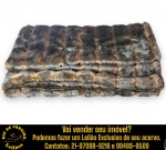 MANTA CONFECCIONADA, MADE IN USA, EM PELE SINTÉTICA, DITA FAUX FUR, COM EFEITO QUE REMETE À PELAGEM DE VISON, COR MARROM, APRESENTANDO FORRO E FECHAMENTO EM ZÍPER, MEDINDO 160 X 140 CM. TRATA-SE DE PEÇAS SEMINOVAS, PODENDO APRESENTAR SINAIS DE USO, MARCAS DO TEMPO, DESGASTES NATURAIS, PEQUENAS IMPERFEIÇÕES, RESTAUROS, REPAROS E/OU OUTRAS CARACTERÍSTICAS PRÓPRIAS DE SUA NATUREZA, USO E ESTADO DE CONSERVAÇÃO, NÃO SENDO TAIS ASPECTOS, POR SI SÓ, MOTIVO PARA DESCLASSIFICAÇÃO, CANCELAMENTO OU QUESTIONAMENTOS POSTERIORES, DEVENDO O ARREMATANTE CONSIDERAR TAIS CONDIÇÕES PREVIAMENTE À OFERTA E ARREMATAÇÃO. ESCLAREÇA TODAS AS DÚVIDAS ANTES DE EFETUAR SEU LANCE, QUE SERÁ CONSIDERADO IRREVOGÁVEL E IRRETRATÁVEL. CONSULTE PREVIAMENTE OS TERMOS E CONDIÇÕES DISPONÍVEIS NO SITE. CONTATO (21) 98264-3000.