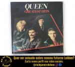QUEEN - DISCO VINIL/LP GREATEST HITS (31C 064 78054), GRAVADORA EMI , ANO 1981, ACOMPANHADO DE CAPA DE PAPELÃO, PLÁSTICO EXTERNO E PLÁSTICO INTERNO. O REFERIDO ACERVO COMPÕE-SE, EM SUA MAIORIA, DE PEÇAS USADAS, EM DIFERENTES ESTADOS DE CONSERVAÇÃO E, PORTANTO, PODEM CONTER DESGASTES NATURAIS REFERENTES À AÇÃO DO TEMPO E/OU DO MANUSEIO, ENTRE ELES: SINAIS DE USO, CHIADOS, ESTALOS, RISCOS SUPERFICIAIS, MANCHAS DE GUARDADO, PERDA DE VALIDADE, FALTAS DE CAPAS OU QUAISQUER DESGASTES. CASO NECESSITE DE OUTRAS INFORMAÇÕES ADICIONAIS, BEM COMO PEDIDO DE FOTOS DETALHADAS, DEVERÃO SER SOLICITADAS ATRAVÉS DE NOSSOS CANAIS DE ATENDIMENTO: ADMINISTRATIVO: (21) 97098-9216, ORGANIZAÇÃO: (21) 98264-3000 E (21) 98234-3000, LOGÍSTICA: (21) 99488-9509. NÃO ACEITAREMOS RECLAMAÇÕES POSTERIORES.