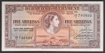 BERMUDA - RAINHA - 5 SHILLINGS - 1952 - FE