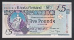 IRLANDA - 5 LIBRAS - BANCO DA IRLANDA - 2008 - FE