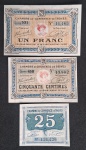 FRANÇA - 3 NOTAS REGIONAIS